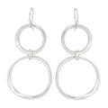 Large Double Circle Earrings-Philippa Roberts