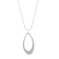 Large Open Tapered Leaf Necklace-Philippa Roberts