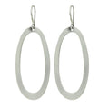 Large Oval Drop Earrings-Jane Diaz