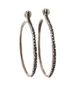 Large Stringray Hoops Earrings-Lauren Wolf