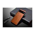 Leather Soft Case for - Google Pixel 6A Tan