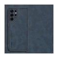 Leather Soft Phone Case For Samsung Galaxy Note 20 - Navy Blue