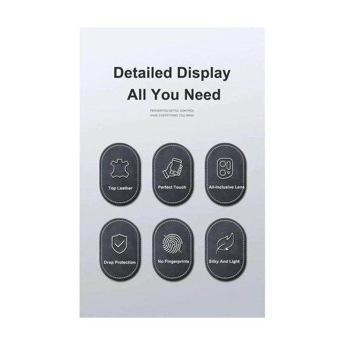 Leather Soft Phone Case For Samsung Galaxy S21 Plus - Navy Blue