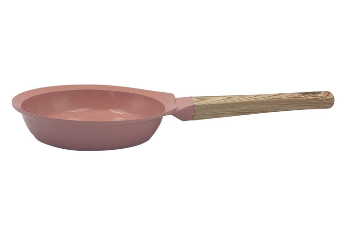 L'Incroyable Poêle antiadhérente en céramique Cookut guimauve - 16cm