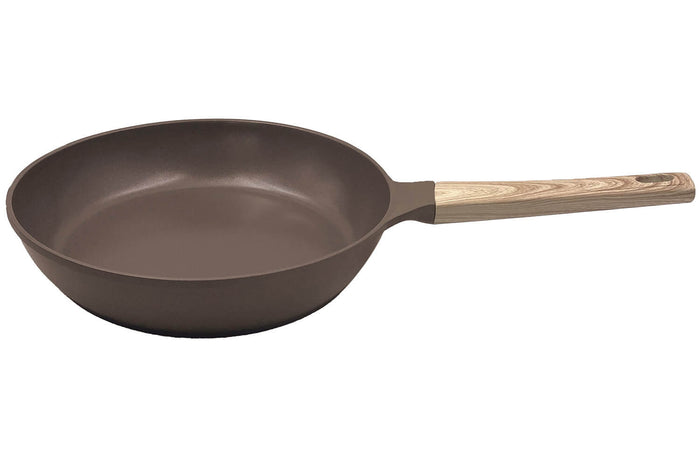 L'Incroyable Poêle antiadhérente en céramique Cookut moka - 28cm