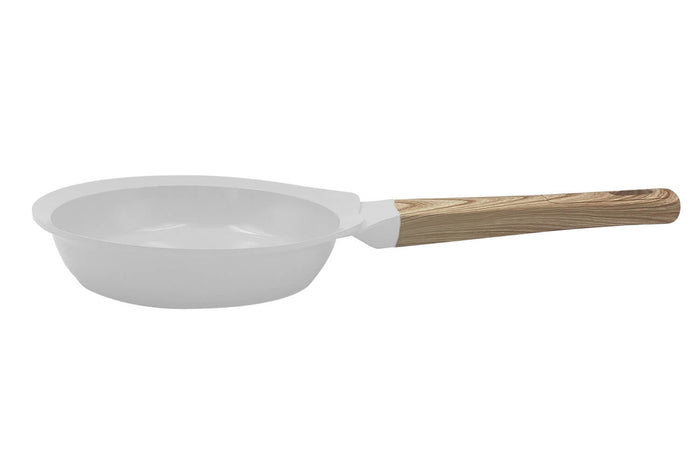 L'Incroyable Poêle antiadhérente en céramique Cookut polaire - 16cm