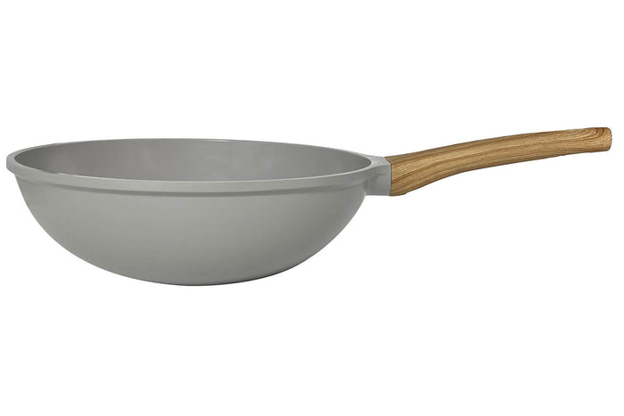 L'Incroyable Wok Cookut 28cm anti-adhérent - Perle