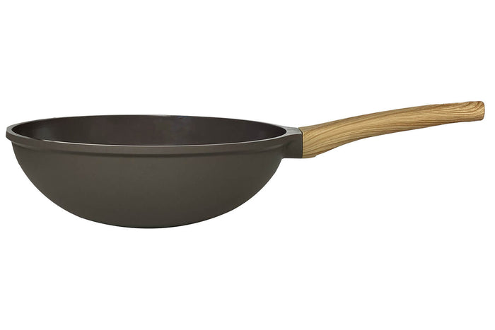 L'Incroyable Wok Cookut 28cm anti-adhérent - Moka