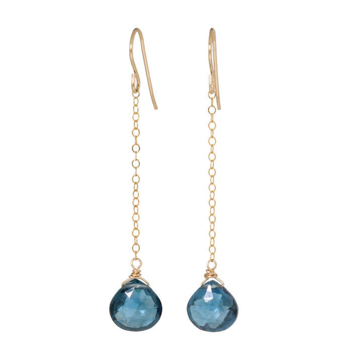 London Blue Topaz Duster Earrings