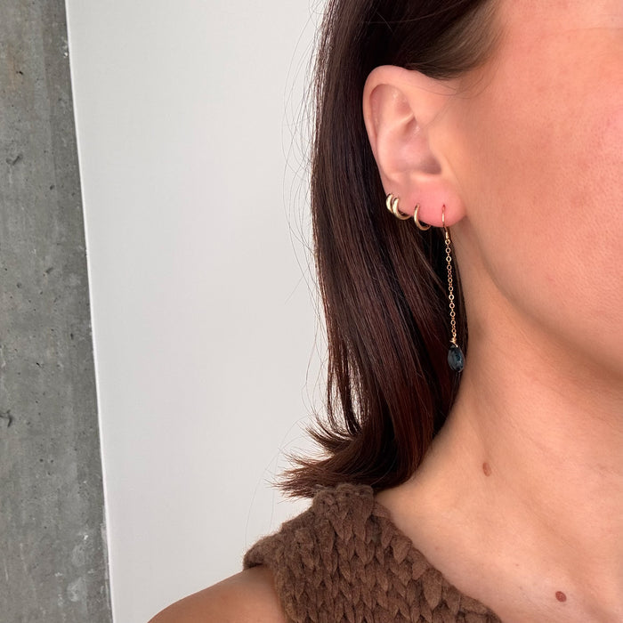 London Blue Topaz Duster Earrings