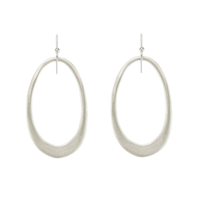 Long Oval Earrings-Philippa Roberts