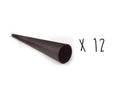 Lot de 12 moules cornets Exoglass® Matfer
