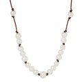 Lotta Chunky White Pearl Necklace