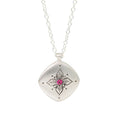 Lotus Ruby Necklace-Adel Chefridi
