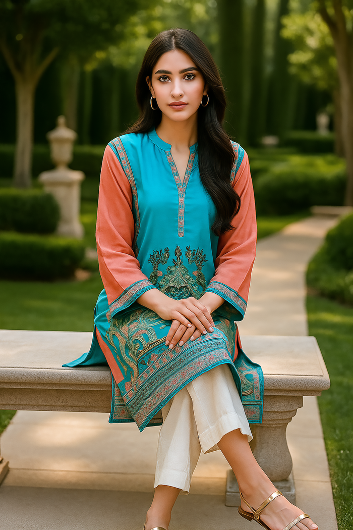 LSM -LG-AR-0082 One Piece Shamoz Silk