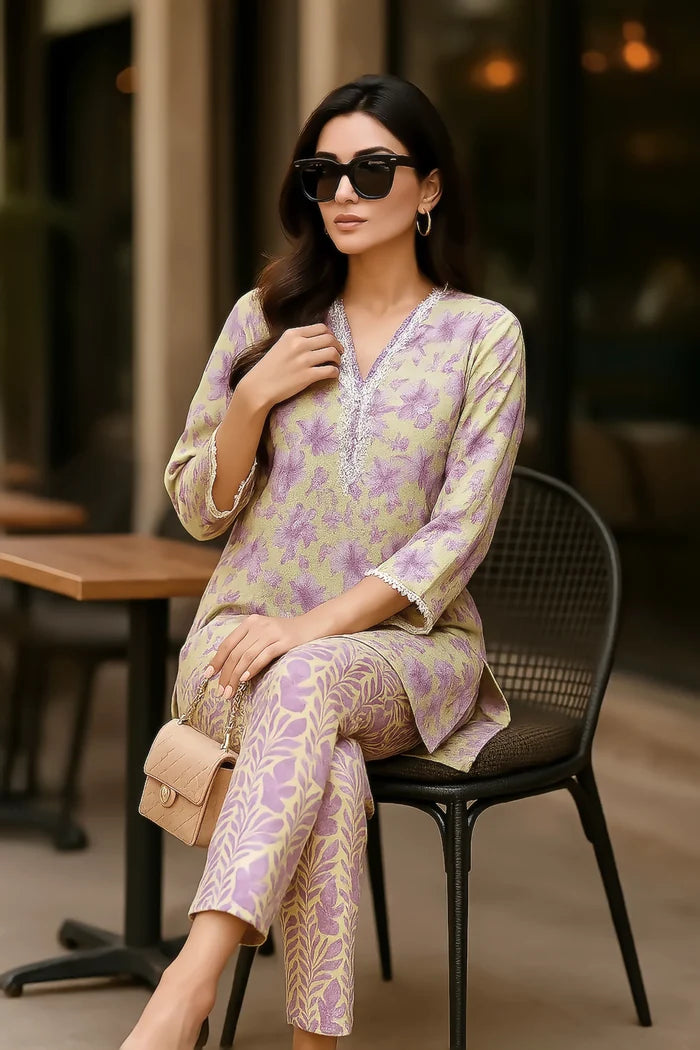 LSM -LG-RL-0207 Two Piece Poly Cambric