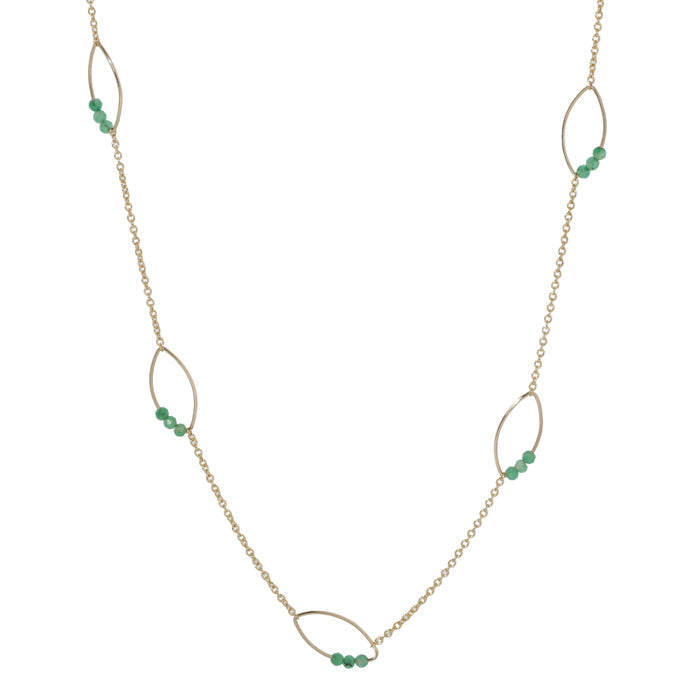 Lucca Emerald Necklace
