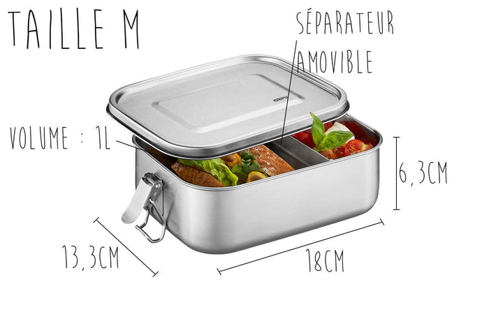 Lunch box Gefu Endure en inox - M