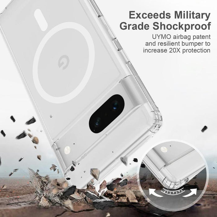 MagSafe Compatible Clear Case for Google Pixel 8