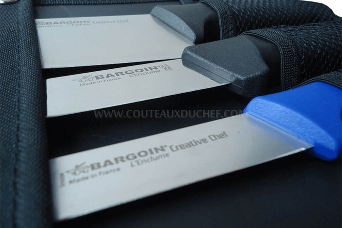 Malette 6 couteaux et accessoires professionnels BARGOIN