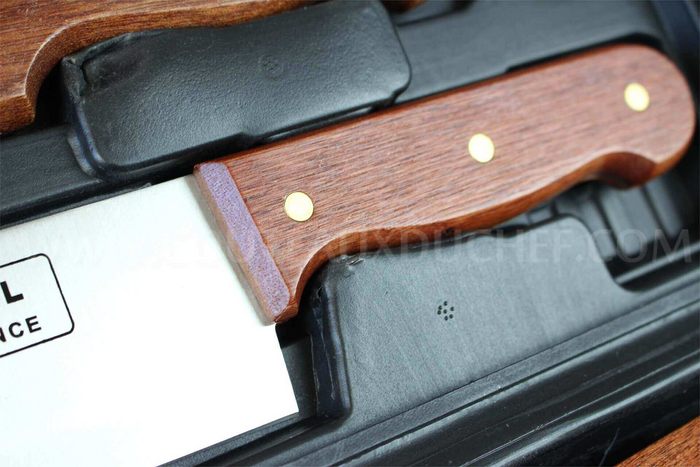 Malette de 8 couteaux et accessoires pour bouchers et chasseurs Pradel Excellence