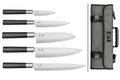 Mallette 5 couteaux japonais KAI Wasabi Black EURO