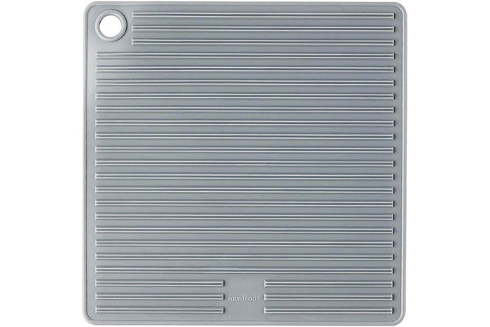 Manique carrée Mastrad en silicone 18x18cm - Gris