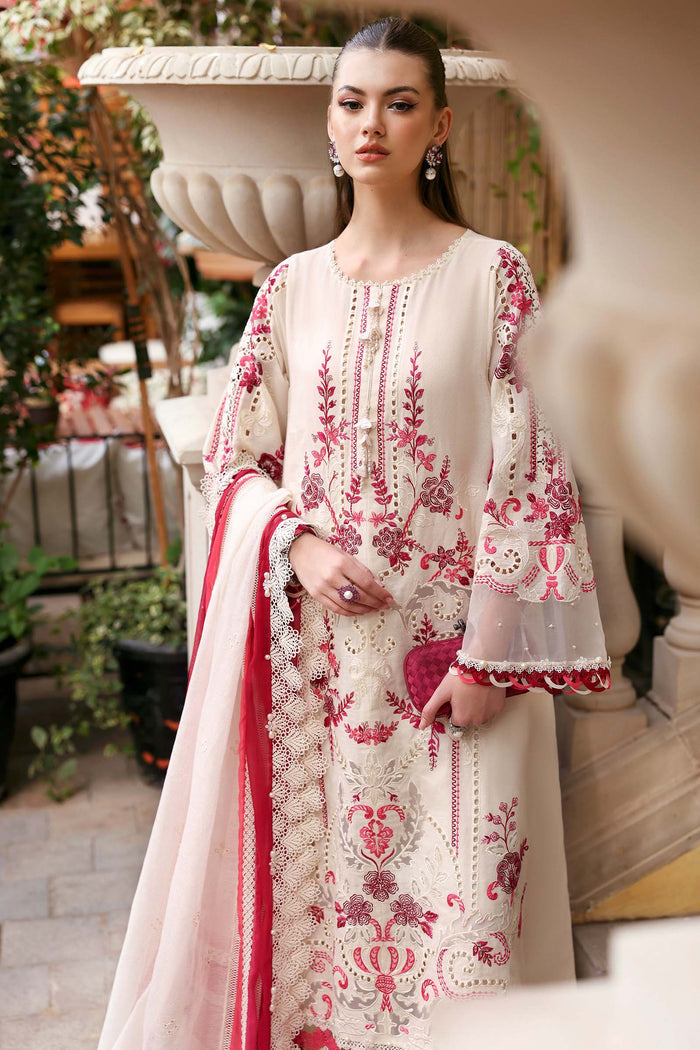 Maria B - D-2609-A Three Piece Jacquard Lawn