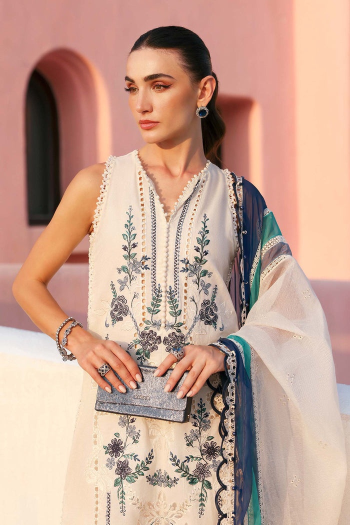 Maria B - D-2609-B Three Piece Jacquard Lawn