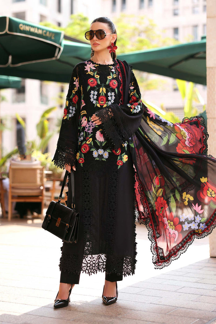Maria B - D-2610-B Three Piece Jacquard Lawn