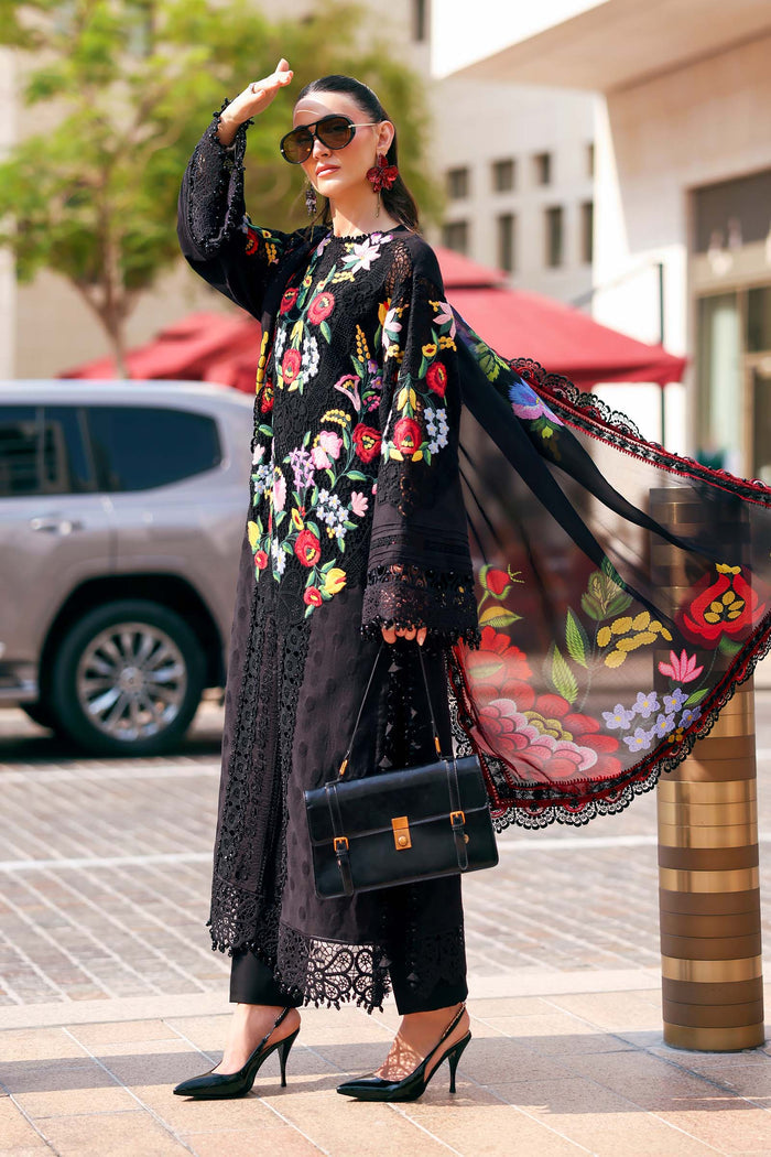 Maria B - D-2610-B Three Piece Jacquard Lawn