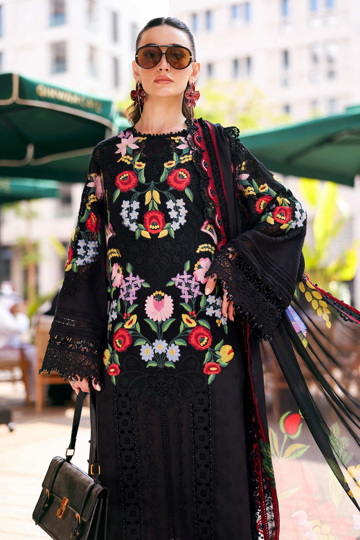 Maria B - D-2610-B Three Piece Jacquard Lawn