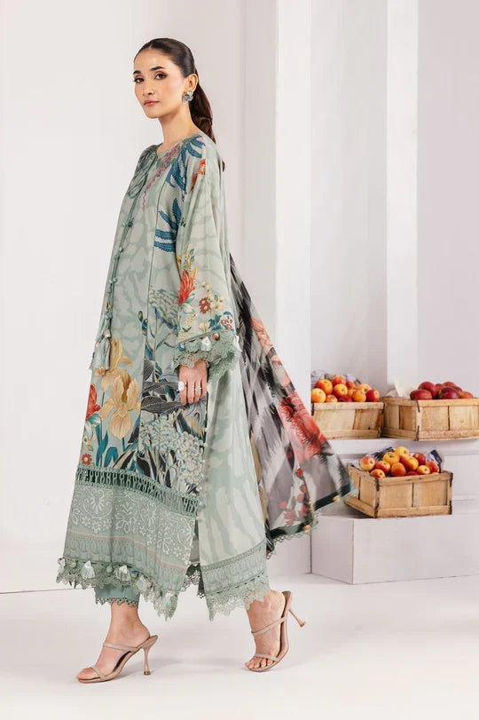 Maria B - MB-CUS25-1109-A Three Piece Printed Linen