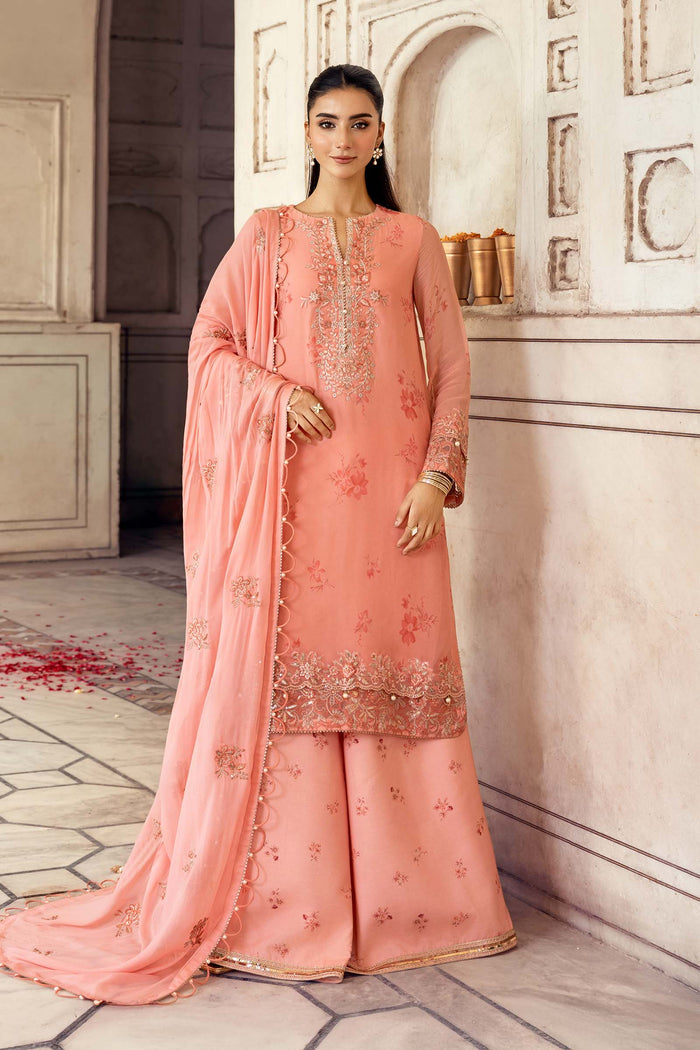 Maria B - MB-FUS25-807 Three Piece Chiffon