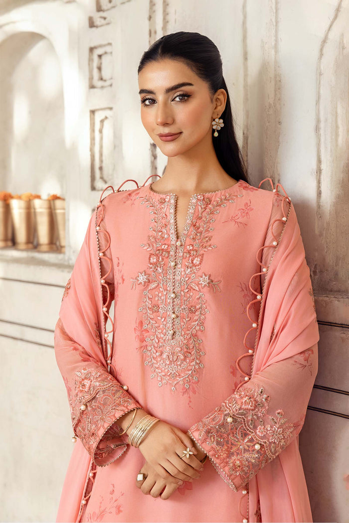 Maria B - MB-FUS25-807 Three Piece Chiffon