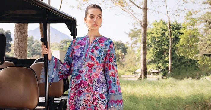 Maria B - MPT - 2902-B Three Piece Lawn