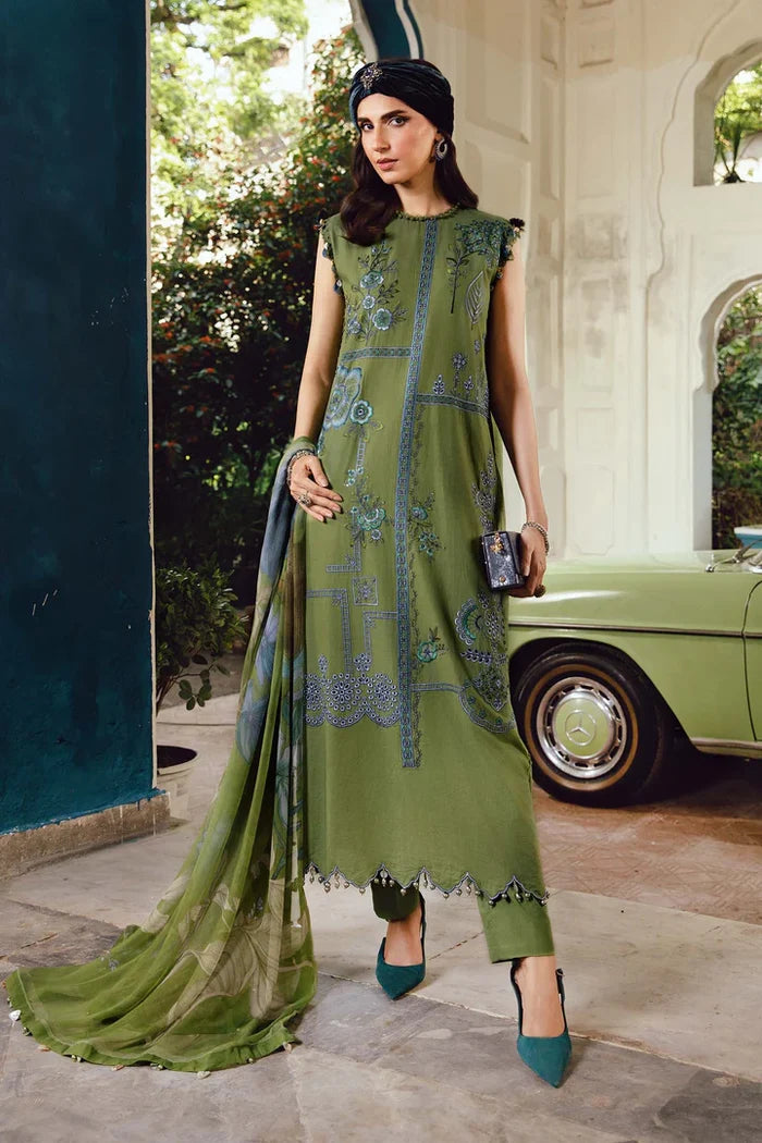 Maria B - MPT-2701-A Three Piece Cambric Suit
