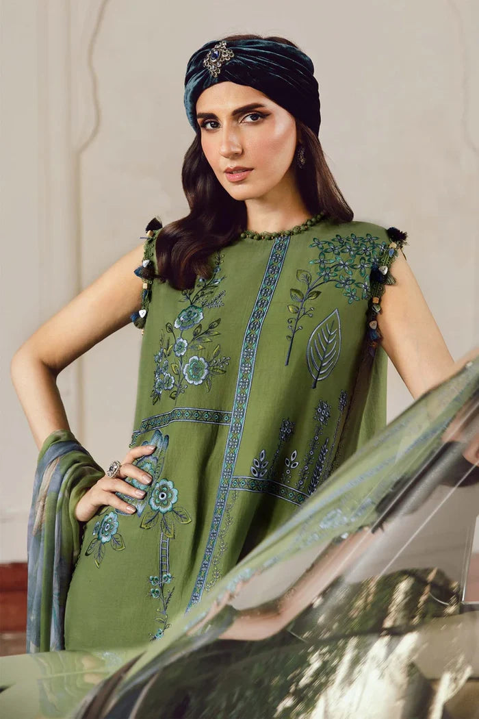 Maria B - MPT-2701-A Three Piece Cambric Suit