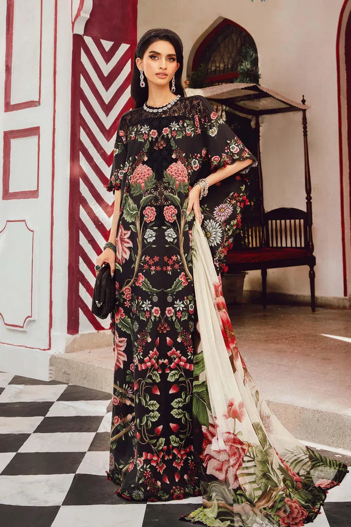 Maria B - MPT-2709-B Three Piece Cambric Suit