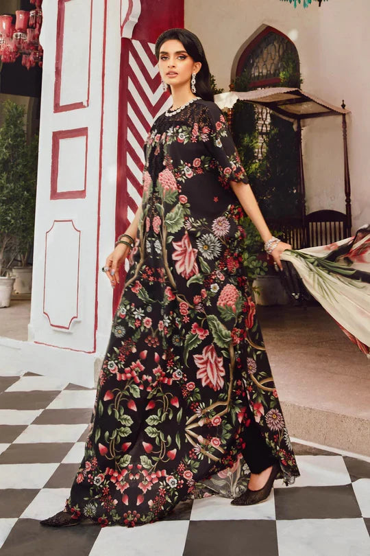 Maria B - MPT-2709-B Three Piece Cambric Suit