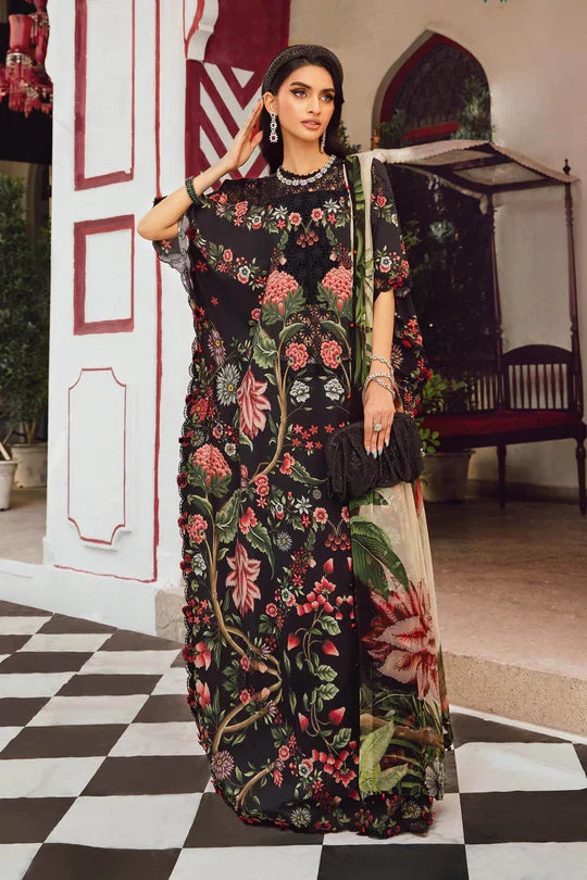Maria B - MPT-2709-B Three Piece Cambric Suit