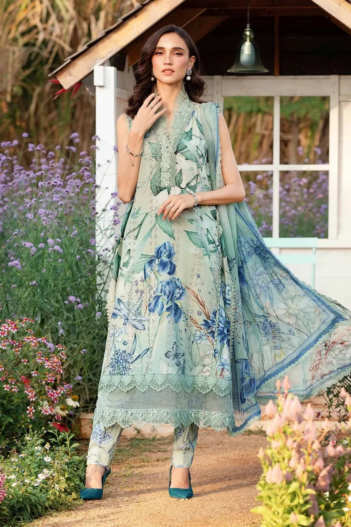 Maria B MPT-2-B Three Piece Printed Lawn Suit
