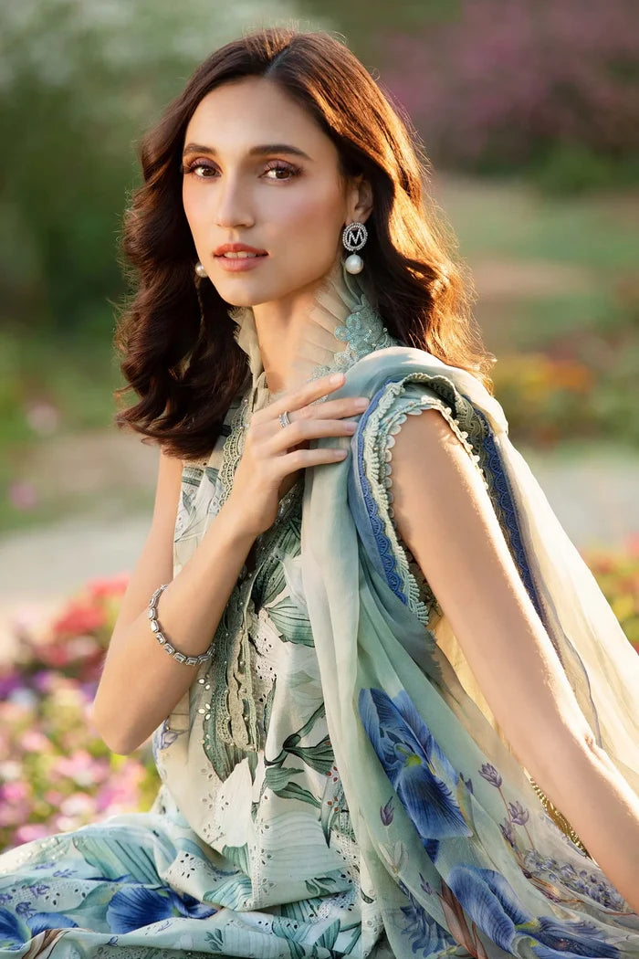Maria B MPT-2-B Three Piece Printed Lawn Suit