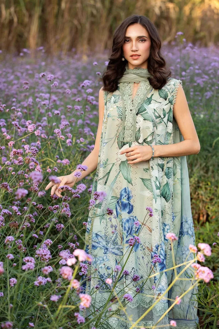 Maria B MPT-2-B Three Piece Printed Lawn Suit
