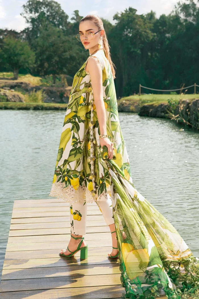 Maria B MPT-3-A Three Piece Printed Lawn Suit