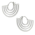 Mayan Hoop Earrings-Jane Diaz