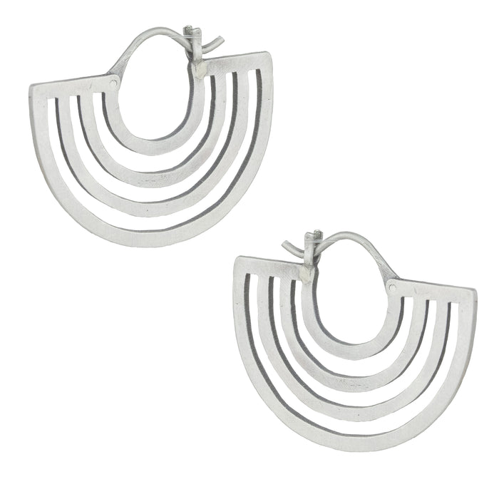 Mayan Hoop Earrings-Jane Diaz
