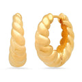 Medium Croissant Hoops-TAI