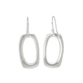 Medium Open Rectangle Earrings-Philippa Roberts