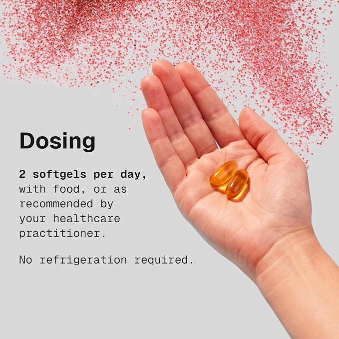 MegaMarine Gut-Specific Fish Oil - Omega-3 for Immune & Gut Health - EPA DHA DPA - Natural Lemon Flavor (60 Softgels)